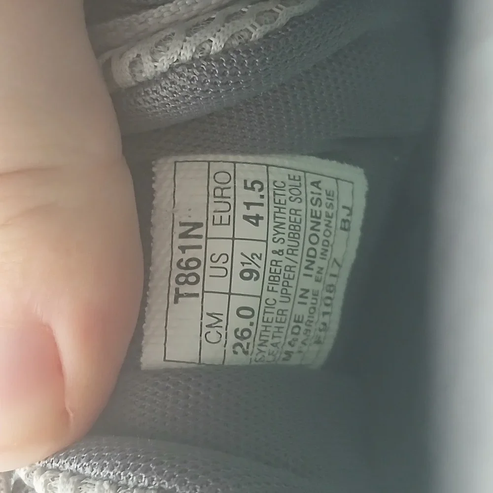ASICS Gel Nimbus 25 Running Shoes Light Grey Teal‎ Women's Size 9.5 US